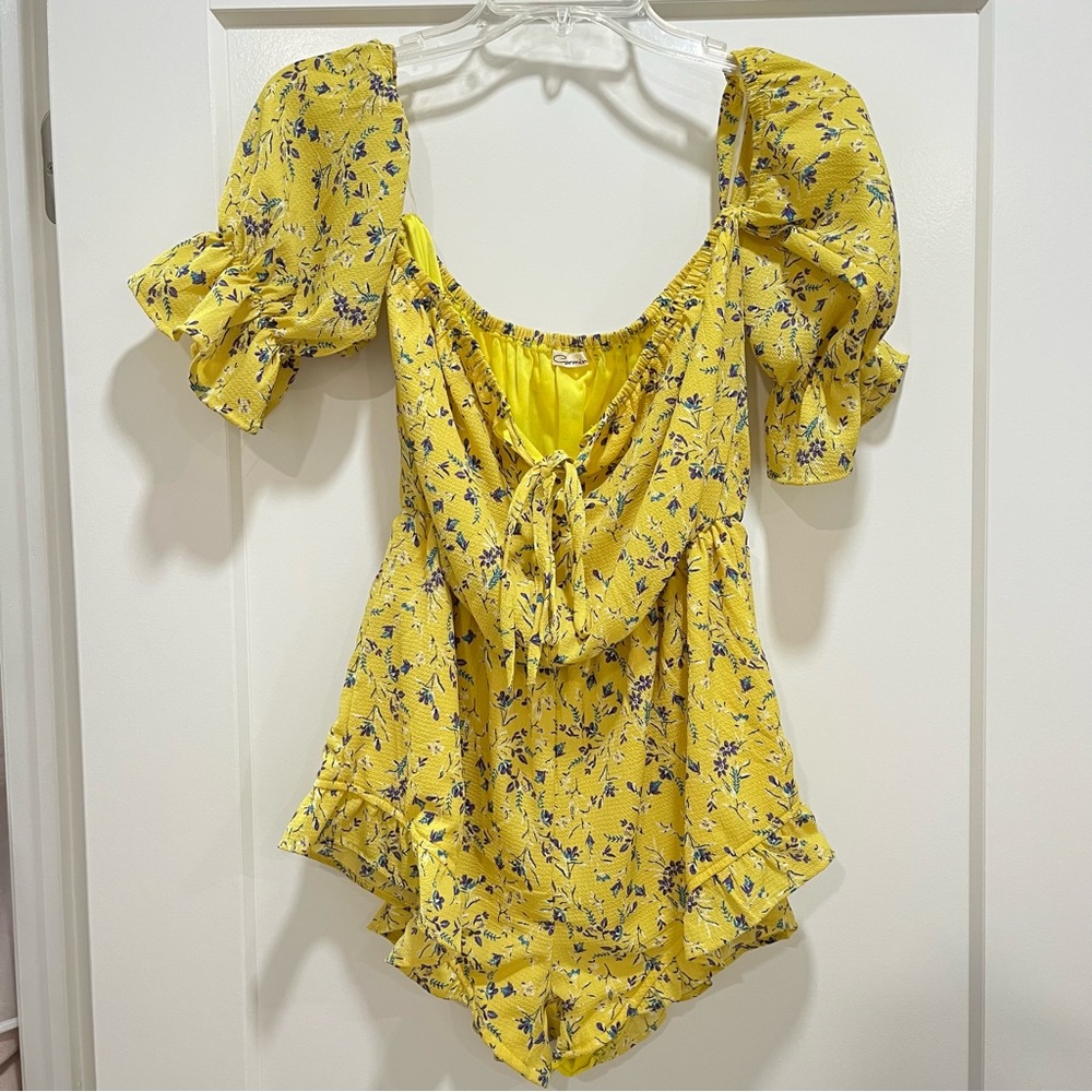 Yellow Romper